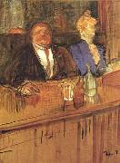  Henri  Toulouse-Lautrec Bar Germany oil painting artist